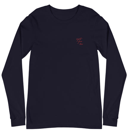 Eight Five Two Script | Unisex Long Sleeve Tee