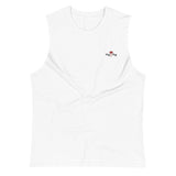 Hong Kong Palm (RED/WHITE Thread) | Muscle Shirt