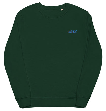 852 Retro Vibes (Blue / Pink) | Unisex organic terry knit sweatshirt (medium weight)