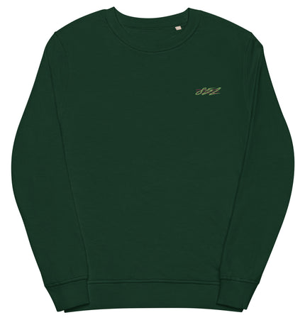852 Retro Vibes (Green / Pink) | Unisex organic terry knit sweatshirt (medium weight)