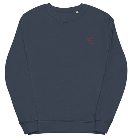 Eight Five Two Script | Unisex organic terry knit sweatshirt (medium weight)