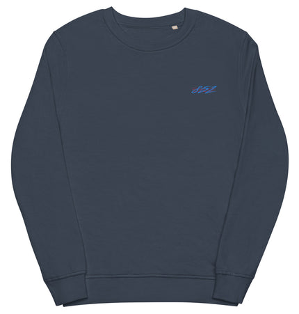 852 Retro Vibes (Blue / Pink) | Unisex organic terry knit sweatshirt (medium weight)