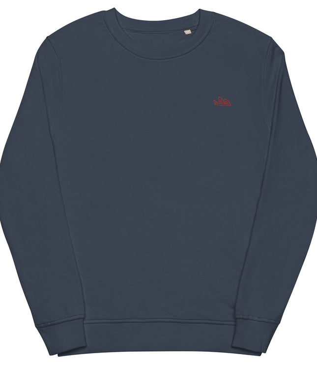 Junk Sail Logo | Unisex organic terry knit sweatshirt
