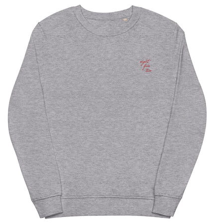 Eight Five Two Script | Unisex organic terry knit sweatshirt (medium weight)