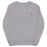 Eight Five Two Script | Unisex organic terry knit sweatshirt (medium weight)