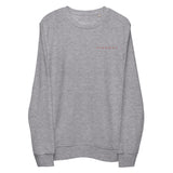 Hong Kong F Bomb | Unisex organic terry knit sweatshirt (medium weight)