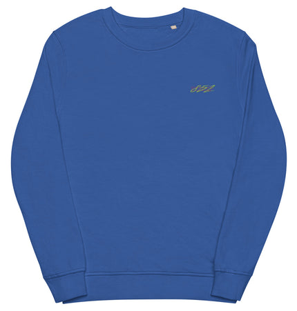 852 Retro Vibes (Green / Pink) | Unisex organic terry knit sweatshirt (medium weight)