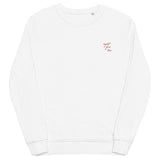 Eight Five Two Script | Unisex organic terry knit sweatshirt (medium weight)