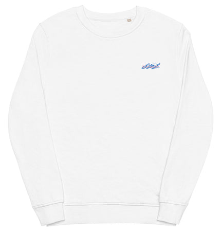 852 Retro Vibes (Blue / Pink) | Unisex organic terry knit sweatshirt (medium weight)