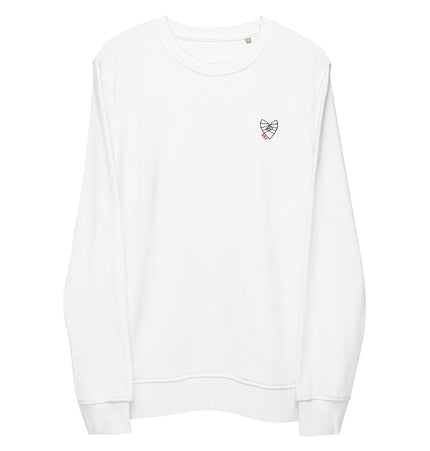 852 Junk Sail Love! Black | Unisex organic terry knit sweatshirt (medium weight)