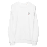 852 Junk Sail Love! Black | Unisex organic terry knit sweatshirt (medium weight)