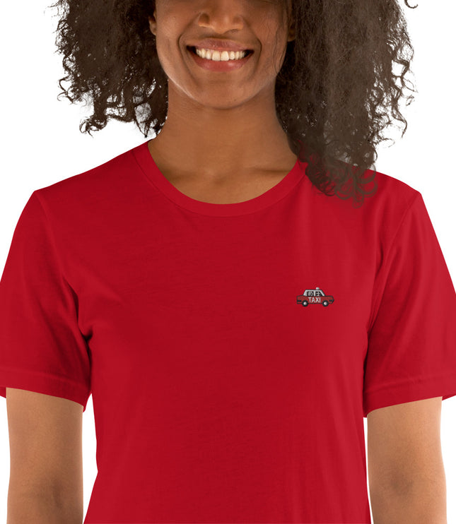 Tiny Red Taxi - The Icon | Short-Sleeve Unisex Tee Shirt