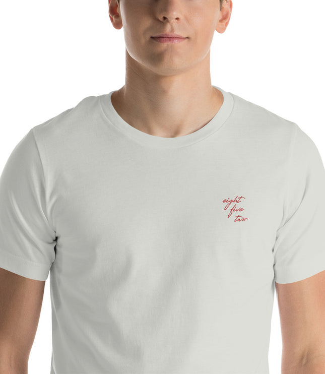 Eight Five Two Script | Short-Sleeve Unisex Tee