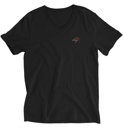 Living852 Logo | Unisex Short Sleeve V-Neck Tee Shirt