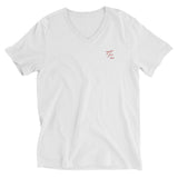 Eight Five Two Script | Unisex Short Sleeve V-Neck Tee Shirt