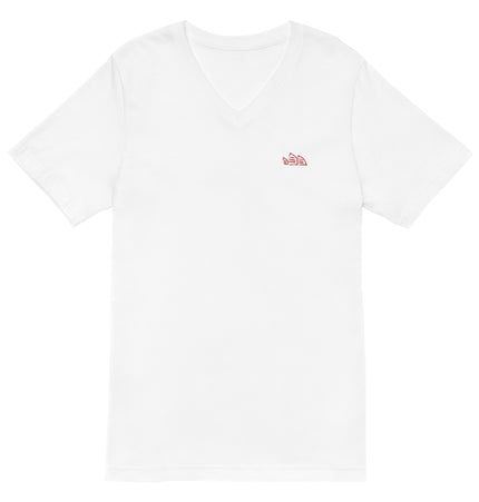 Unisex Short Sleeve V-Neck T-Shirt