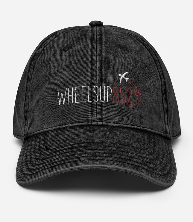 Wheels Up 852 | Vintage Cotton Twill Dad Cap