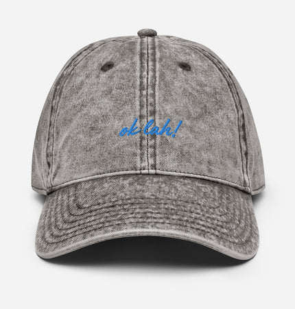 Ok Lah! | Vintage Cotton Twill Dad Cap