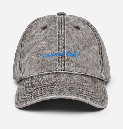 Cannot Lah! | Vintage Cotton Twill Dad Cap