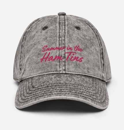 Summer in the Ham Tins | Vintage Cotton Twill Dad Cap