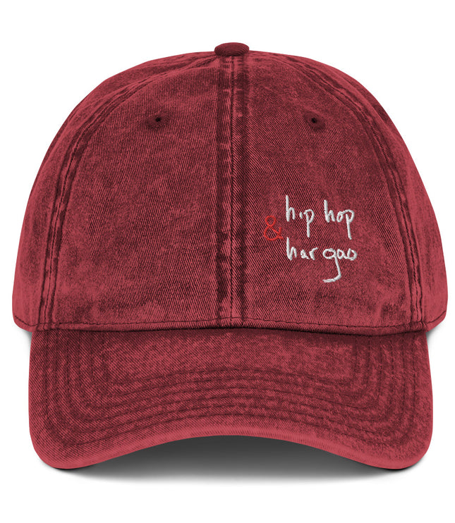 Hip Hop & Har Gao Scrawl | Vintage Cotton Twill Cap