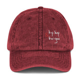 Hip Hop & Har Gao Scrawl | Vintage Cotton Twill Cap