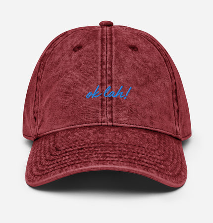 Ok Lah! | Vintage Cotton Twill Dad Cap