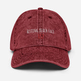 Resting Beach Face 852 | Vintage Cotton Twill Dad Cap
