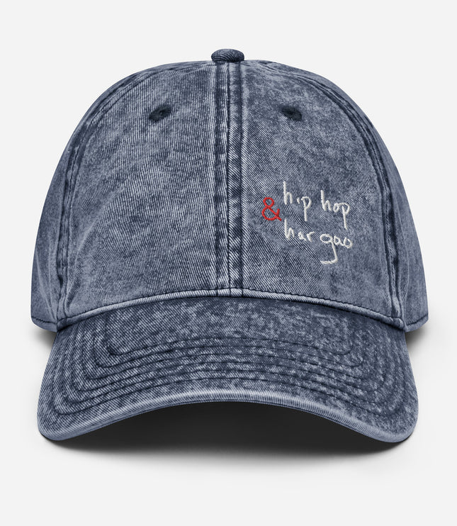 Hip Hop & Har Gao Scrawl | Vintage Cotton Twill Cap