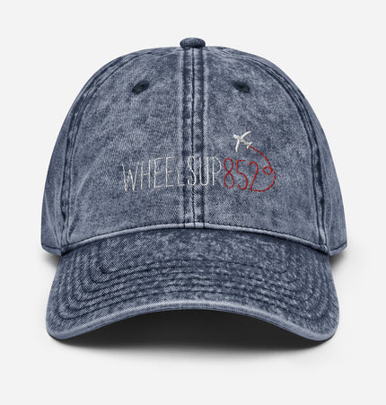 Wheels Up 852 | Vintage Cotton Twill Dad Cap