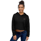 Living852 Logo | Womens Crop Hoodie Sweatshirt