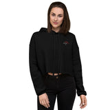 Living852 Logo | Womens Crop Hoodie Sweatshirt