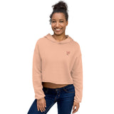 852 Junk Sail Love! Womens Crop Hoodie Sweatshirt