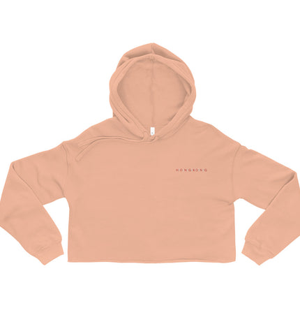 Hong Kong F Bomb | Womens Crop Hoodie Sweatshirt