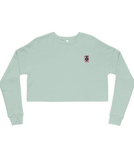The Music Machine | Womens Crop Sweatshirt