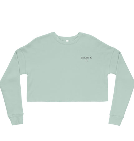 Resting Beach Face 852 - KC Colourway | Womens Crop Sweatshirt