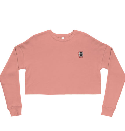 The Music Machine | Womens Crop Sweatshirt