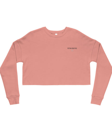 Resting Beach Face 852 - KC Colourway | Womens Crop Sweatshirt