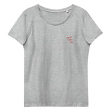 Eight Five Two Script | Women's Fitted Eco Tee