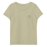 Eight Five Two Script | Women's Fitted Eco Tee